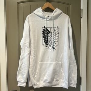 Attack on Titan Hoodie Sz XXL